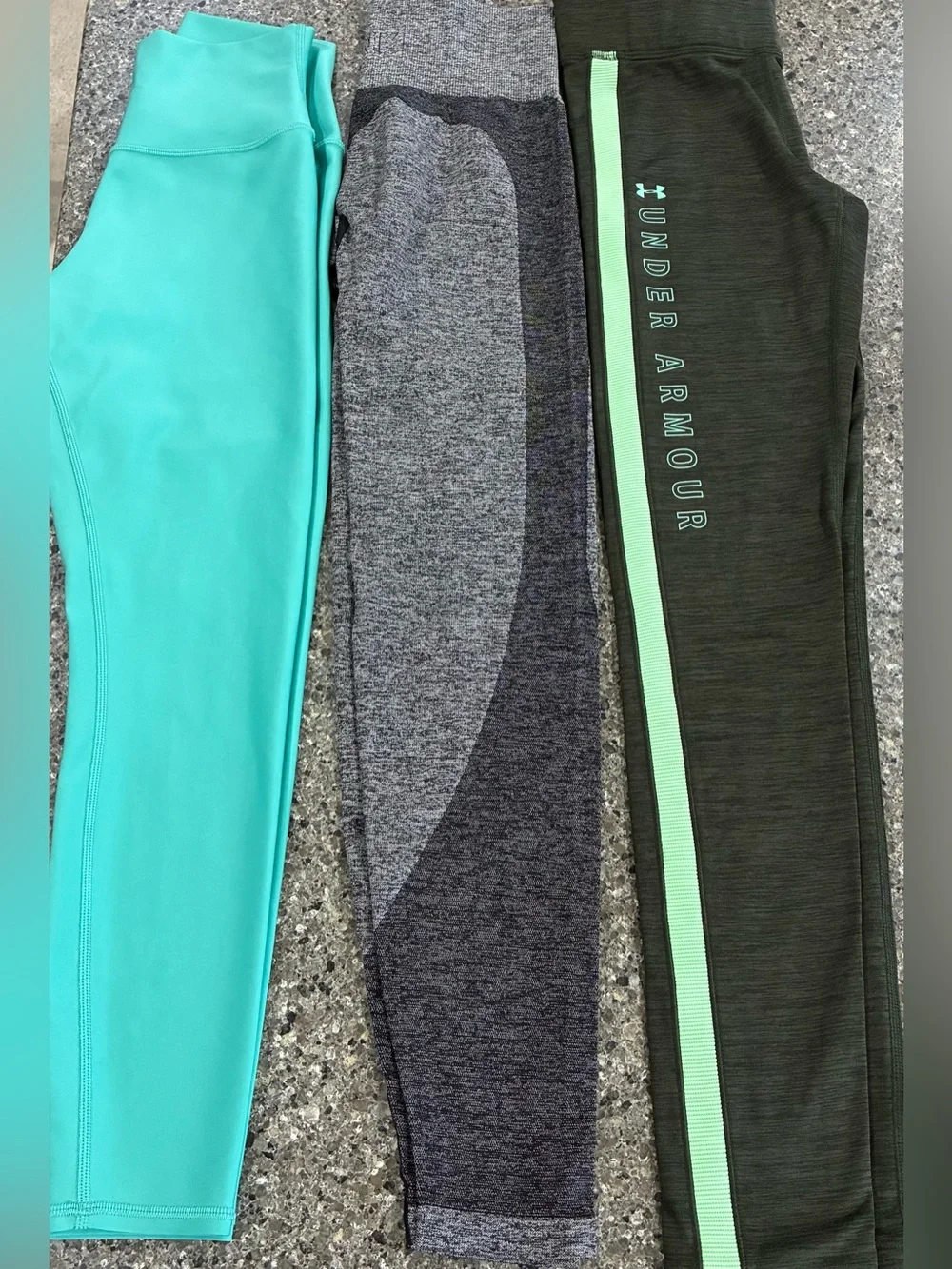 Womens ALO/UNDER ARMOUR/VICTORIA’S SECRET PINK Leggings, sz XS